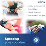 REVIX Reusable Hot and Cold Gel Ice Pack Set