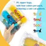 Reusable Gel Ice Packs for Kids - 4 Pack