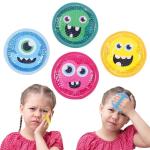 Kid's Magic Gel Cooling Pads - 4 Fun Monsters