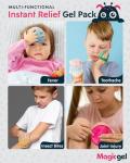 Kid's Magic Gel Cooling Pads - 4 Fun Monsters