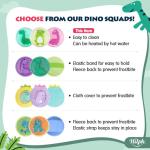 Hilph Kids Dinosaur Ice Packs for Boo Boos