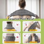 Microwavable Long Heating Pad for Neck and Shoulders