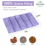 Microwavable Heating Pad for Muscle Relief (Purple)