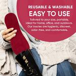 Heated Slipper Inserts for Cozy, Odorless Comfort