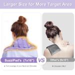 SuzziPad Microwave Heating Pad for Muscle Relief