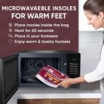 Heated Slipper Inserts for Cozy, Odorless Comfort