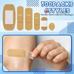 Family Variety Pack of Flexible Fabric Bandages