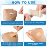 Assorted Bandages Variety Pack - 200 Pieces