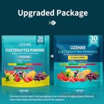 Sugar-Free Electrolyte Drink Mix Packets, 30 Sticks