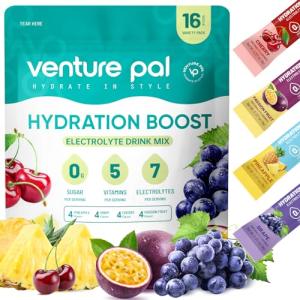 Venture Pal Sugar Free Electrolyte Drink Mix Packets