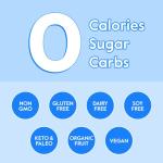 Organic Sugar-Free Electrolyte Powder Packets