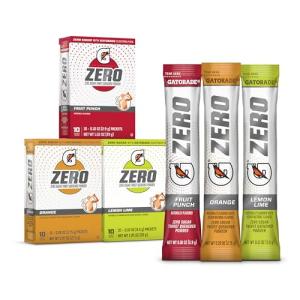 Gatorade G Zero Hydration Drink Mix Variety Pack