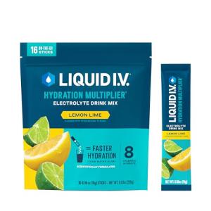 Liquid I.V. Lemon Lime Electrolyte Drink Mix 16 Count