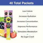 4C Energy Rush Electrolyte Variety Pack Stix, 40 ct