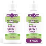 Boogie Baby Natural Saline Nasal Spray Duo