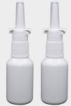 2-Pack Refillable Nasal Spray Bottles