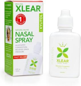 Xlear Natural Saline Nasal Spray with Xylitol