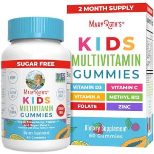 Organic Vegan Multivitamin Gummies for Kids - 60 Count