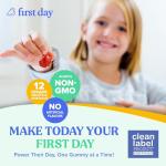 Kids Multivitamin Gummies Age 4+, Strawberry & Orange