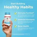 Organic Vegan Multivitamin Gummies for Kids - 60 Count