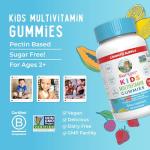 Organic Vegan Multivitamin Gummies for Kids - 60 Count