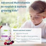 Kids Multivitamin Gummies, Sugar Free, Natural Berry