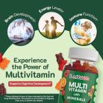YumVs Kids Chewable Multivitamin Gummies, 60 Count
