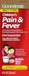 GoodSense Children's Acetaminophen Liquid, Bubble Gum