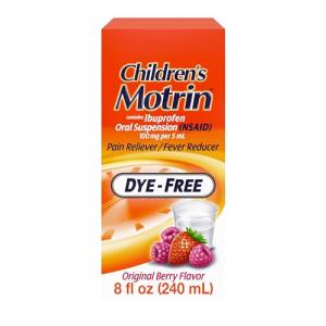 Berry Flavored Children's Ibuprofen Liquid Pain Reliever