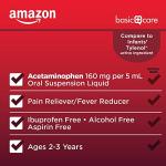 Cherry Flavor Acetaminophen for Infants, 160 mg