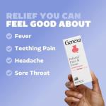 Genexa Baby Pain & Fever Relief, Cherry Flavor