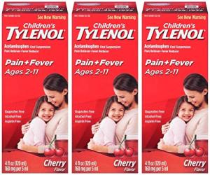 Children's Cherry Pain & Fever Liquid Medicine 4 oz