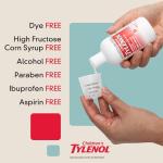 Children's Tylenol Liquid Pain Relief - Dye-Free Cherry