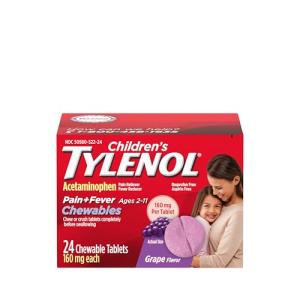Children's Tylenol Chewables - Pain Relief & Fever Reducer