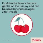 Children's Tylenol Liquid Pain Relief - Dye-Free Cherry