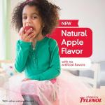 Children's Tylenol Liquid Pain Relief, Dye-Free Apple Flavor