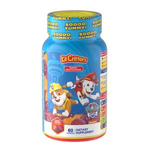 Paw Patrol Multivitamin Gummies for Kids, 60 Count
