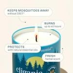 Natural Mosquito Repellent Candle with Essential Oils