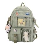Eagerrich Cute Waterproof Backpack with Accessories