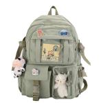Eagerrich Cute Waterproof Backpack with Accessories