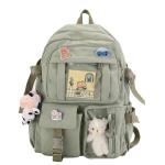 Eagerrich Cute Waterproof Backpack with Accessories