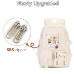 Cute Kawaii Backpack for Teen Girls - Beige