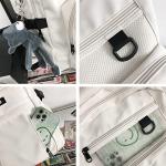 Cute Kawaii Backpack with Pendant for School