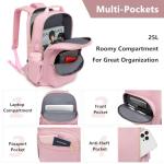 Pink Laptop Backpack for Teachers and Business Use
