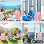 Pink Laptop Backpack for Teachers and Business Use