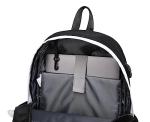 Wadirum Stylish Black Laptop Backpack for Girls