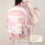 Kawaii Anime Backpack for Girls with Pins