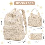 Lightweight Backpacks for Teen Girls with Lunch Box