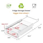 Vacane Large Pull-Out Fridge Under-Shelf Organizer