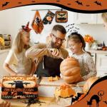 Halloween Kitchen Towels and Oven Mitts Set